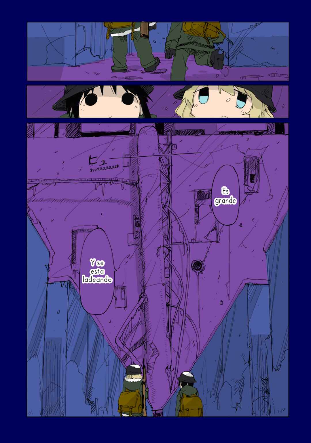 Shoujo Shuumatsu Ryokou (Fan Colored) Chapter 37 - Page 3