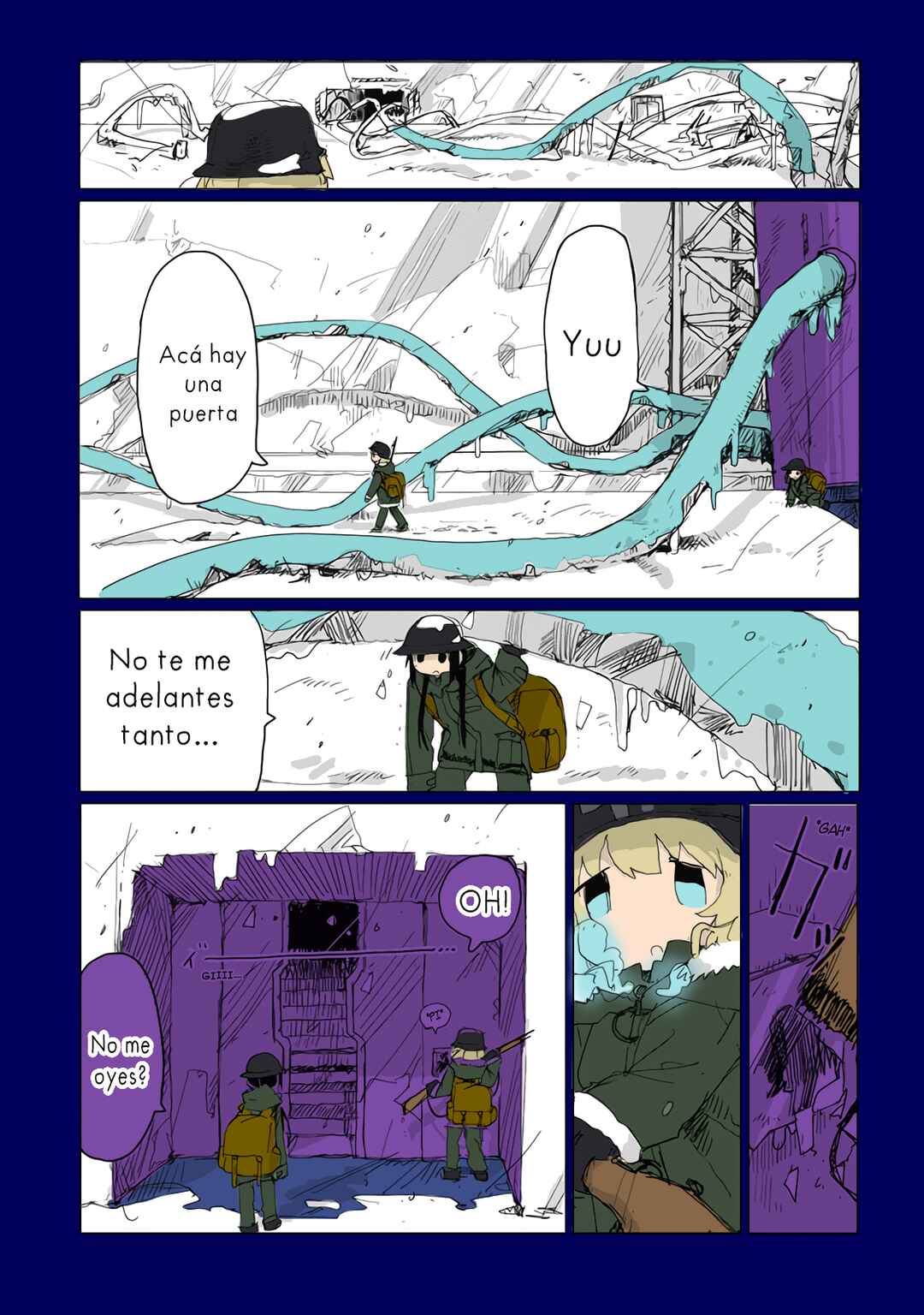 Shoujo Shuumatsu Ryokou (Fan Colored) Chapter 37 - Page 5