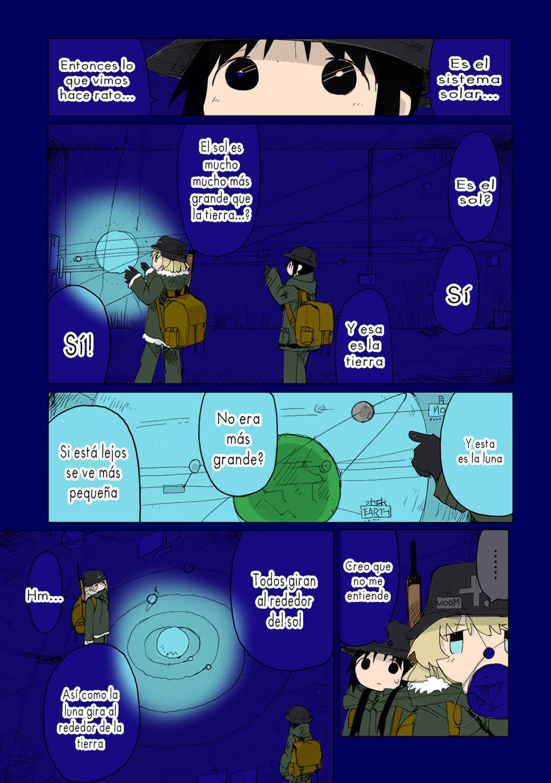 Shoujo Shuumatsu Ryokou (Fan Colored) Chapter 37 - Page 7