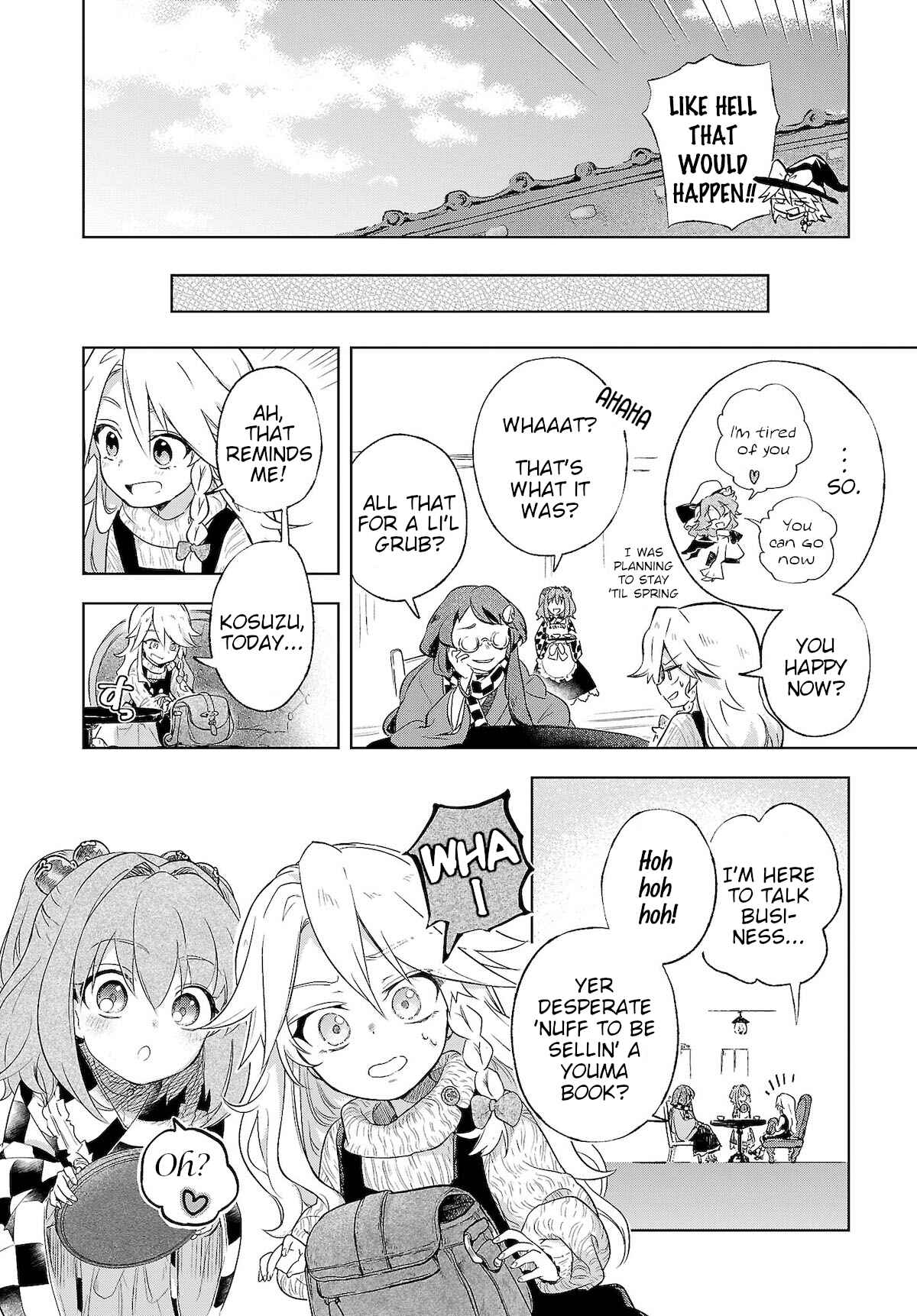 Touhou Project Niji Sousaku Series - Harapeko Marisa no Shiawase Gohan Chapter 4 - Page 4