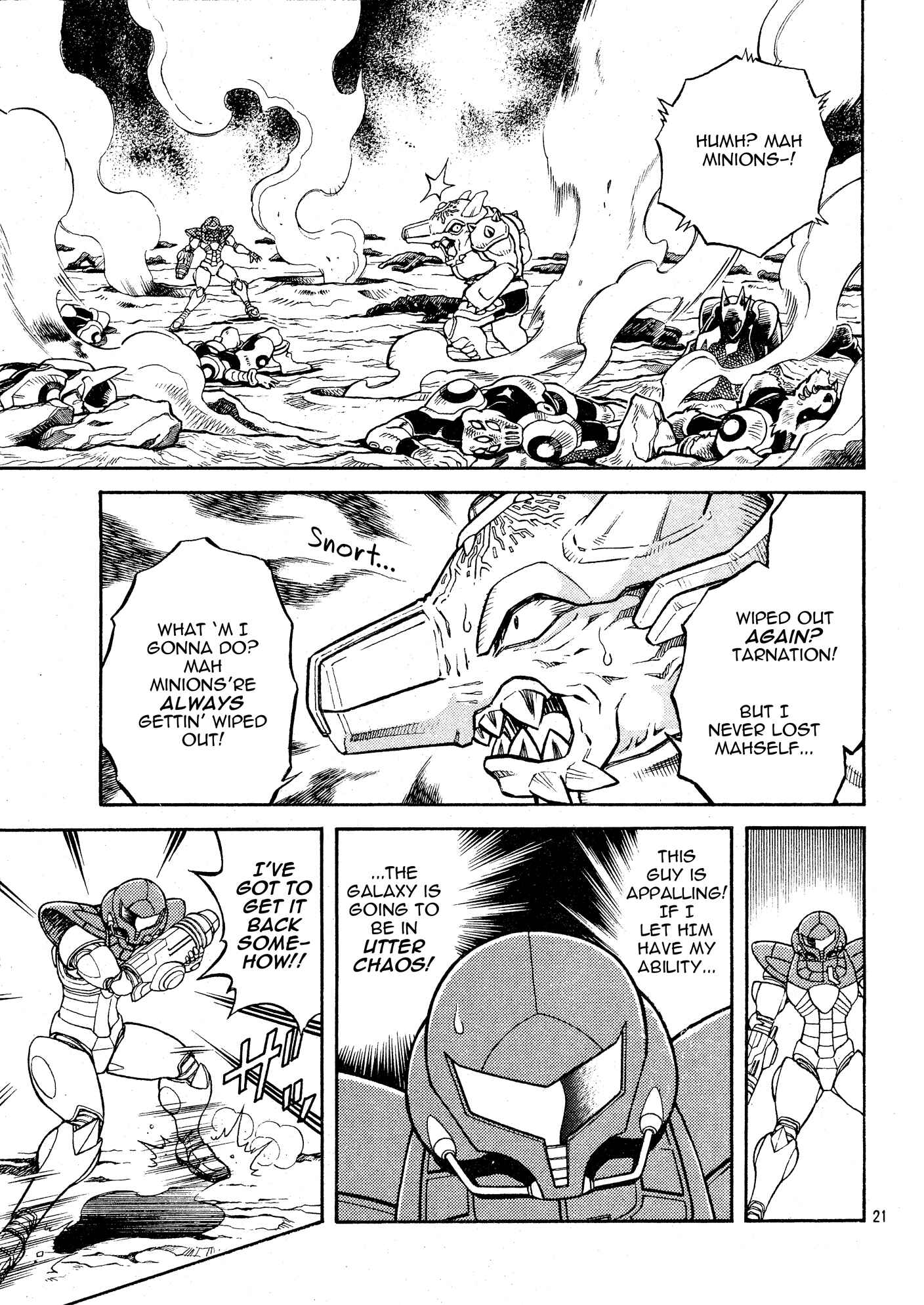 Metroid EX Chapter 1 - Page 21