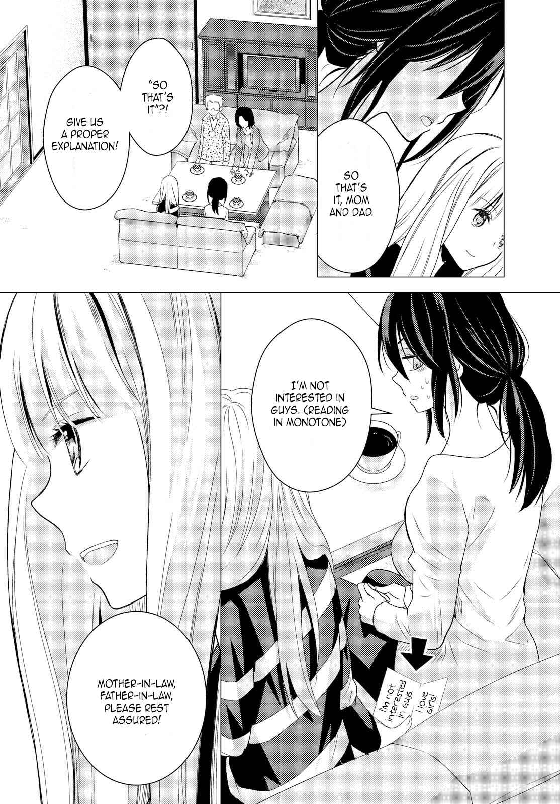 Oya ga Urusai node Kouhai (♀) to Gisou Kekkon Shitemita Chapter 1 - Page 10