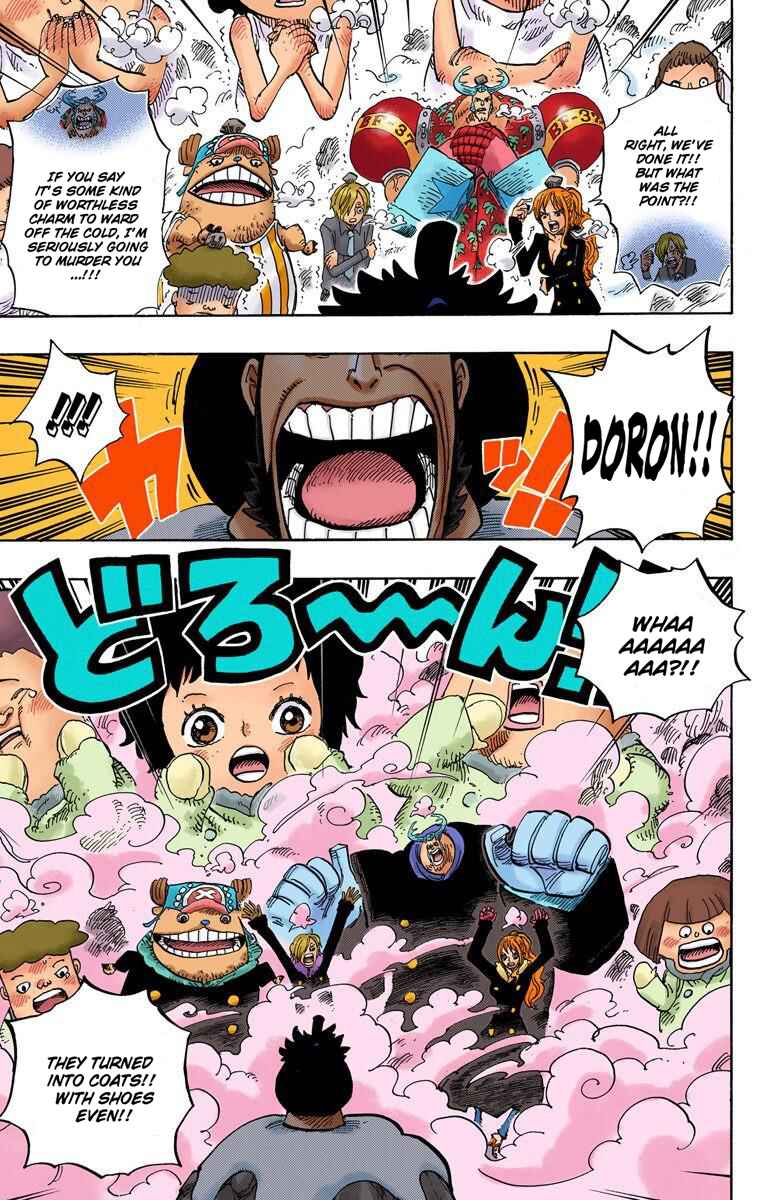 One Piece (Official Colored) Chapter 663 - Page 12