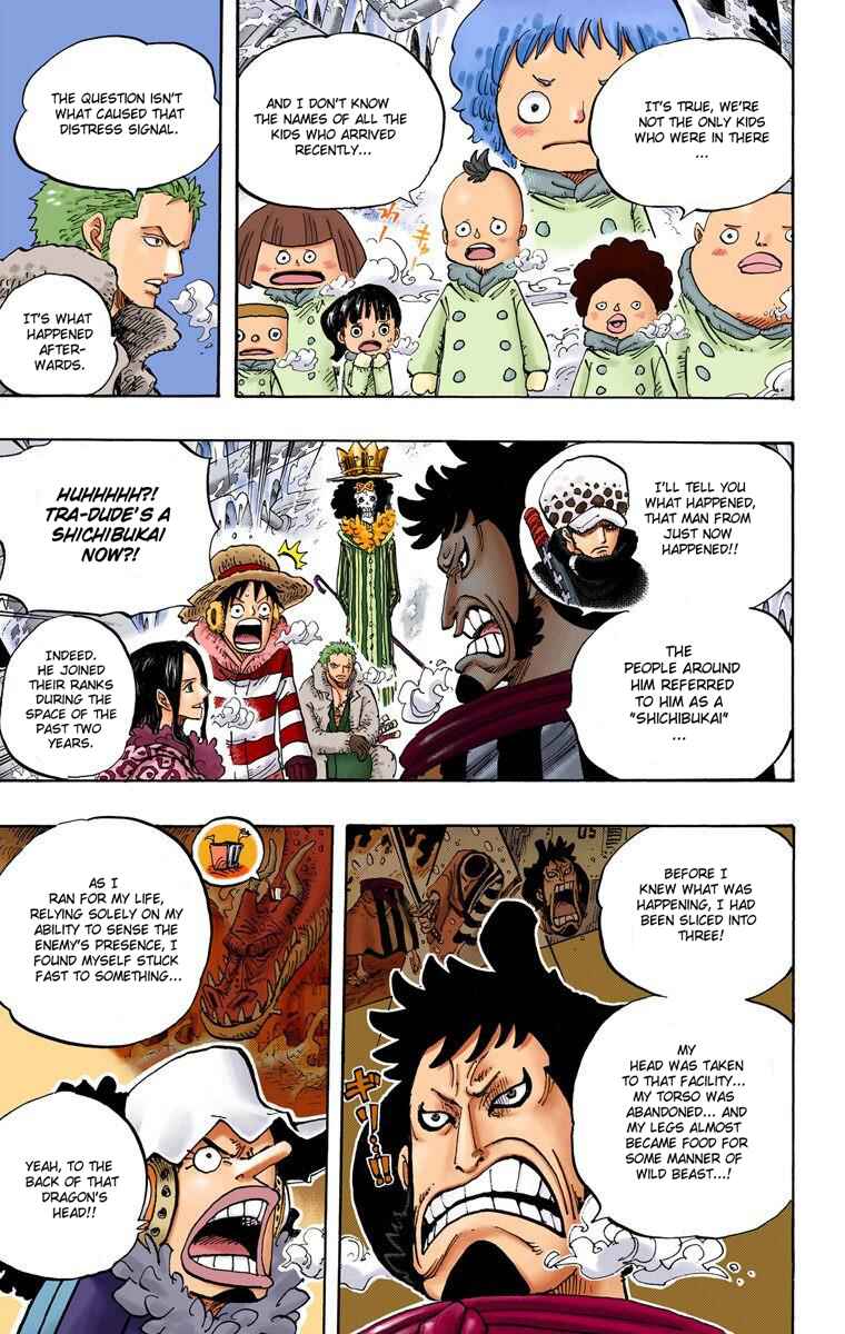 One Piece (Official Colored) Chapter 663 - Page 18