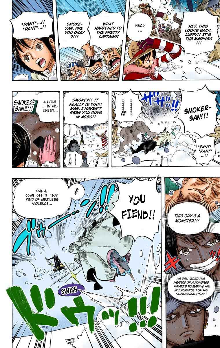 One Piece (Official Colored) Chapter 663 - Page 7