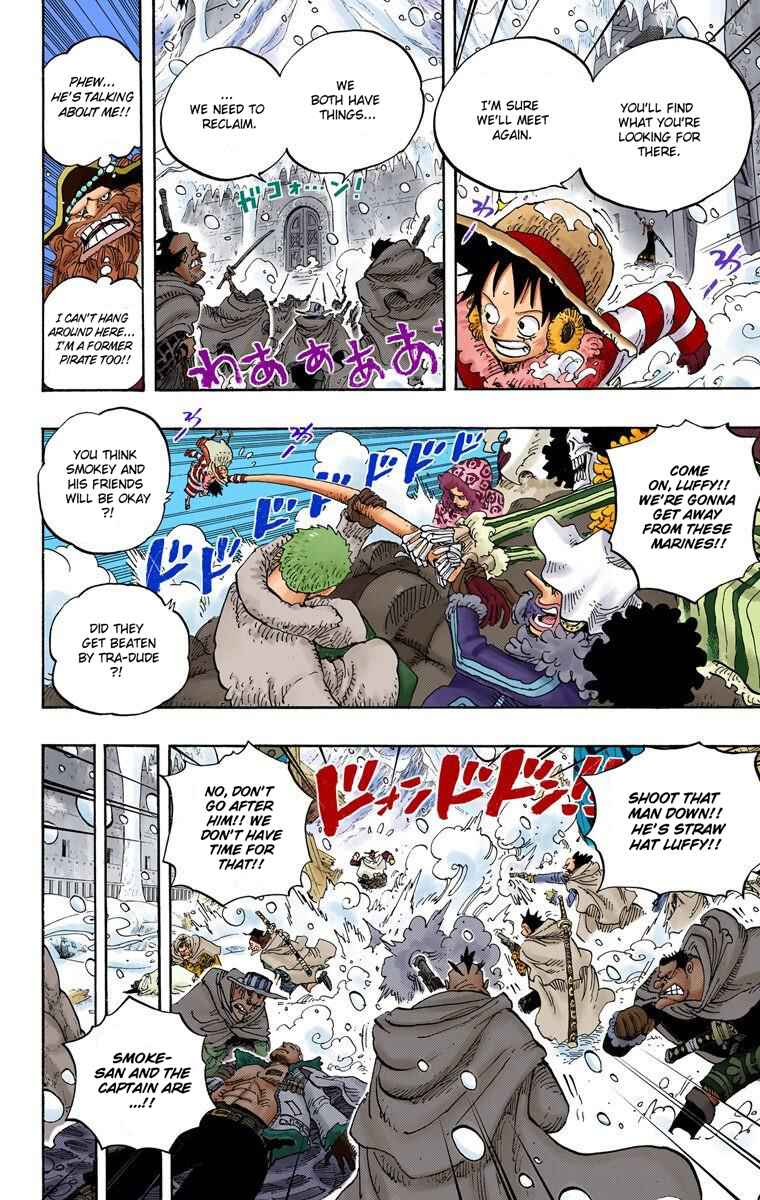 One Piece (Official Colored) Chapter 663 - Page 9