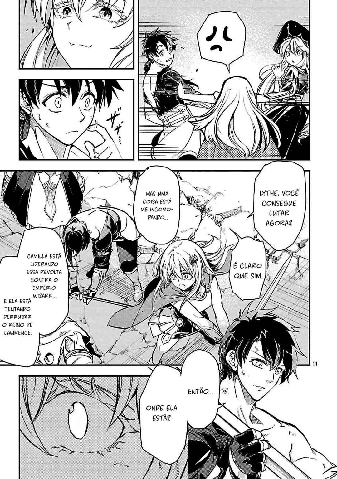 Class "Mushoku" no Eiyuutan: Koushaku-ke o Tsuihou Sareta ga, Jitsu wa Nagutta dake de Skill o Kakutoku Dekiru to Wakari, Tairiku Ichi no Eiyuu ni Noboritsumeru Chapter 39 - Page 11