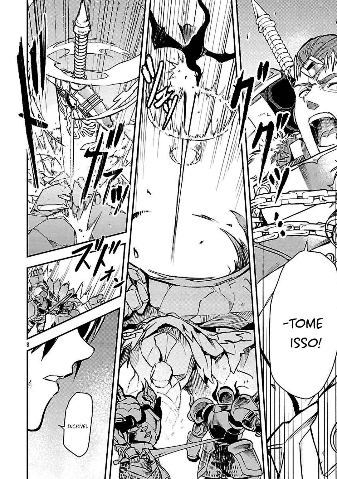 Class "Mushoku" no Eiyuutan: Koushaku-ke o Tsuihou Sareta ga, Jitsu wa Nagutta dake de Skill o Kakutoku Dekiru to Wakari, Tairiku Ichi no Eiyuu ni Noboritsumeru Chapter 39 - Page 8