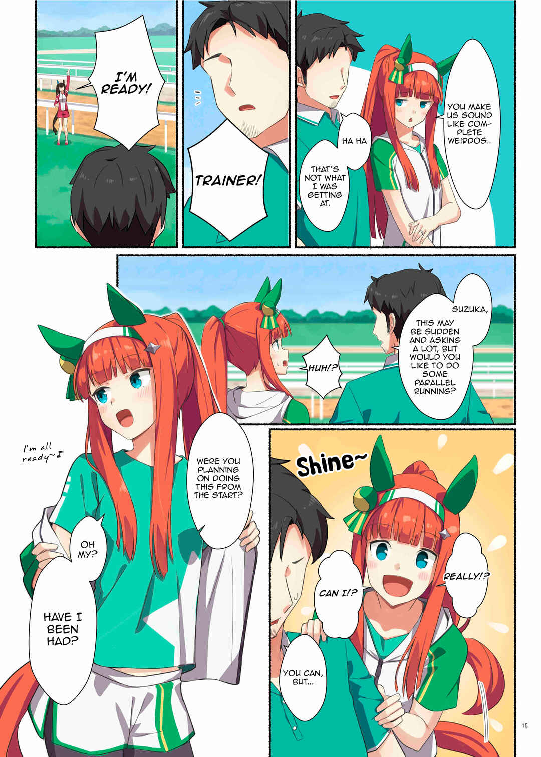 UmaYome Uma X Tore♂ Kekkon Seikatsu Goudou Chapter 3 - Page 5