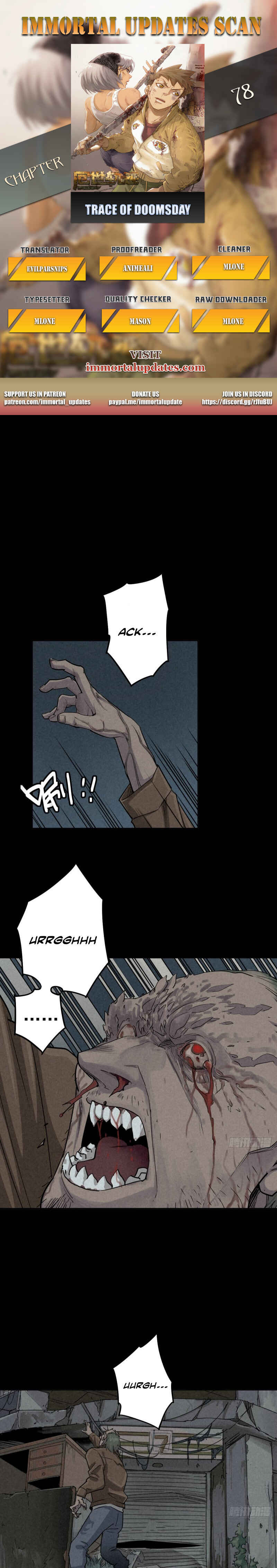 Trace of Doomsday Chapter 78 - Page 1