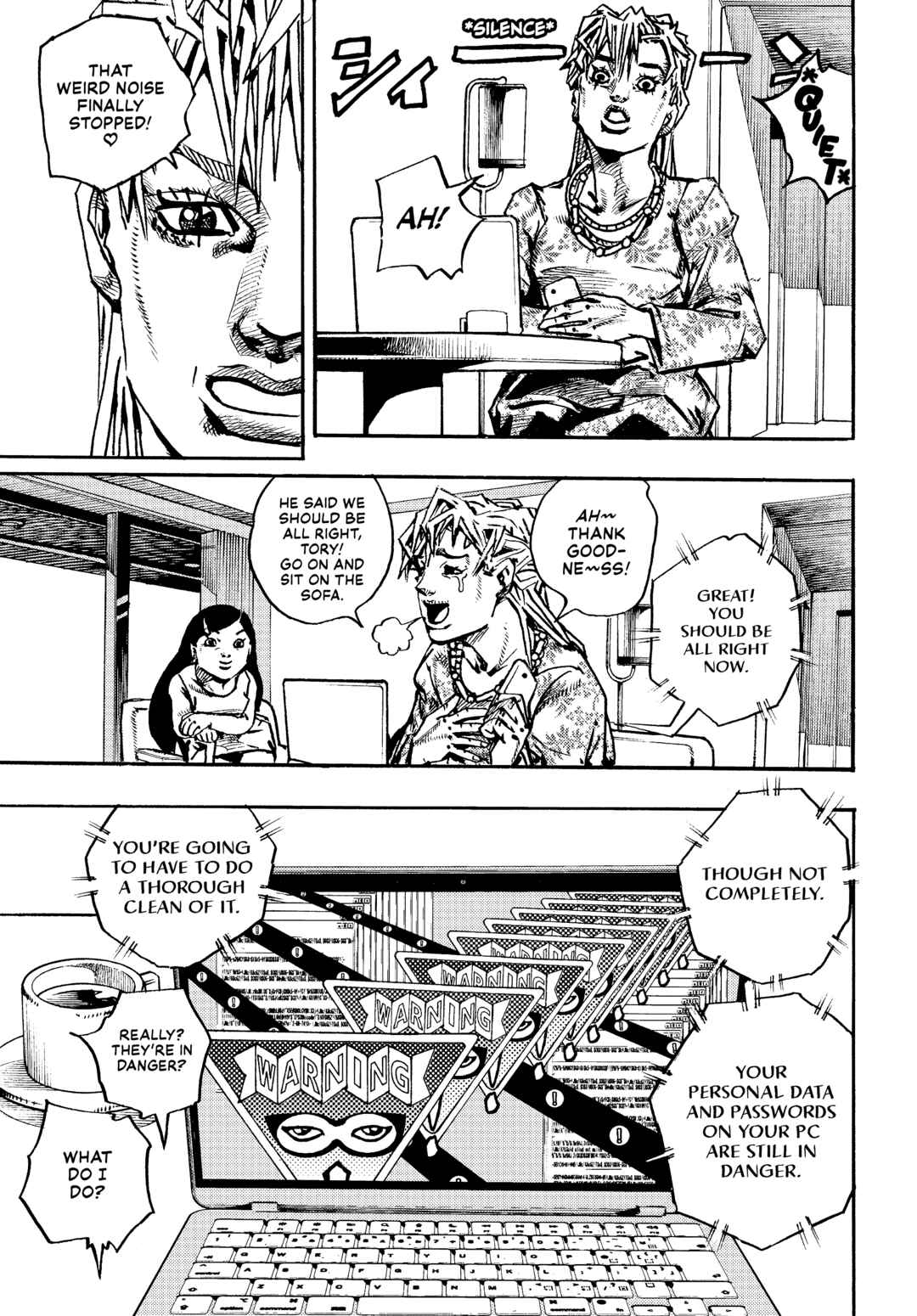 JoJo no Kimyou na Bouken Dai-9-bu: The JOJOLands Chapter 33 - Page 13