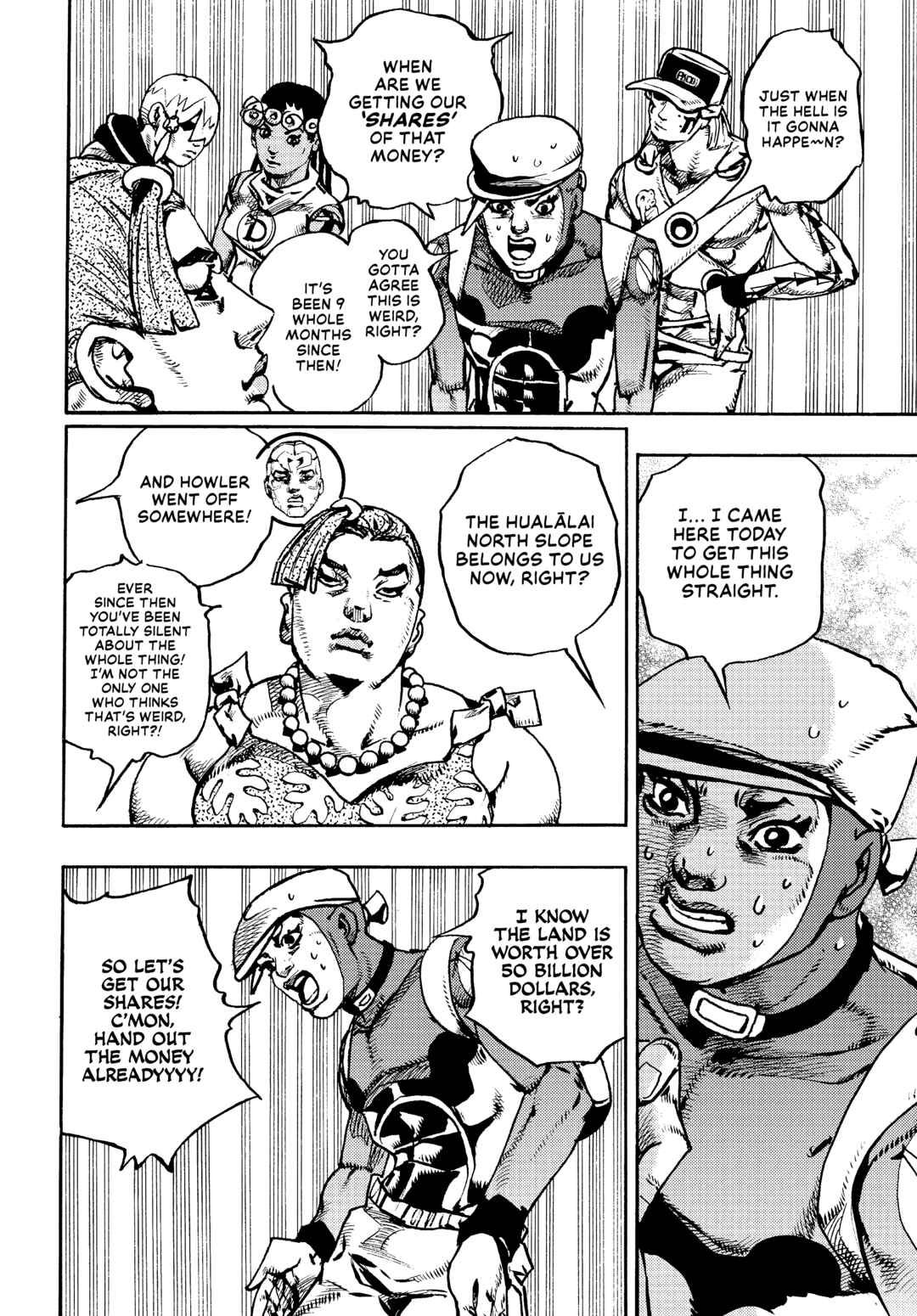 JoJo no Kimyou na Bouken Dai-9-bu: The JOJOLands Chapter 33 - Page 21