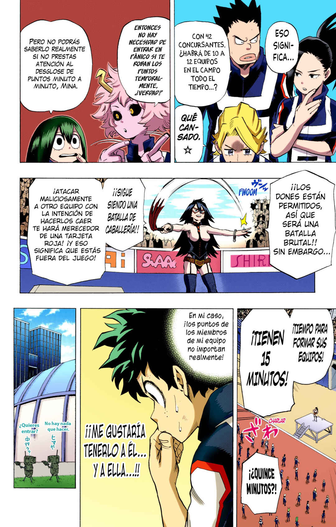 Boku no Hero Academia (Official Colored) Chapter 27 - Page 10