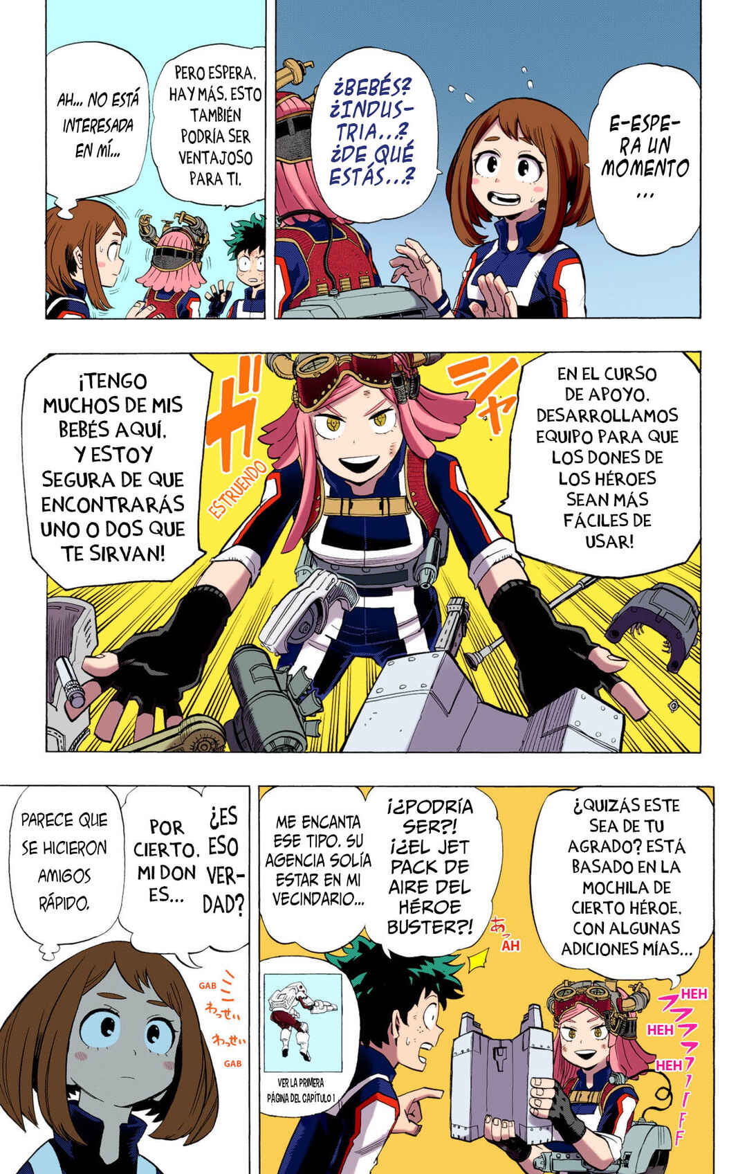 Boku no Hero Academia (Official Colored) Chapter 27 - Page 21