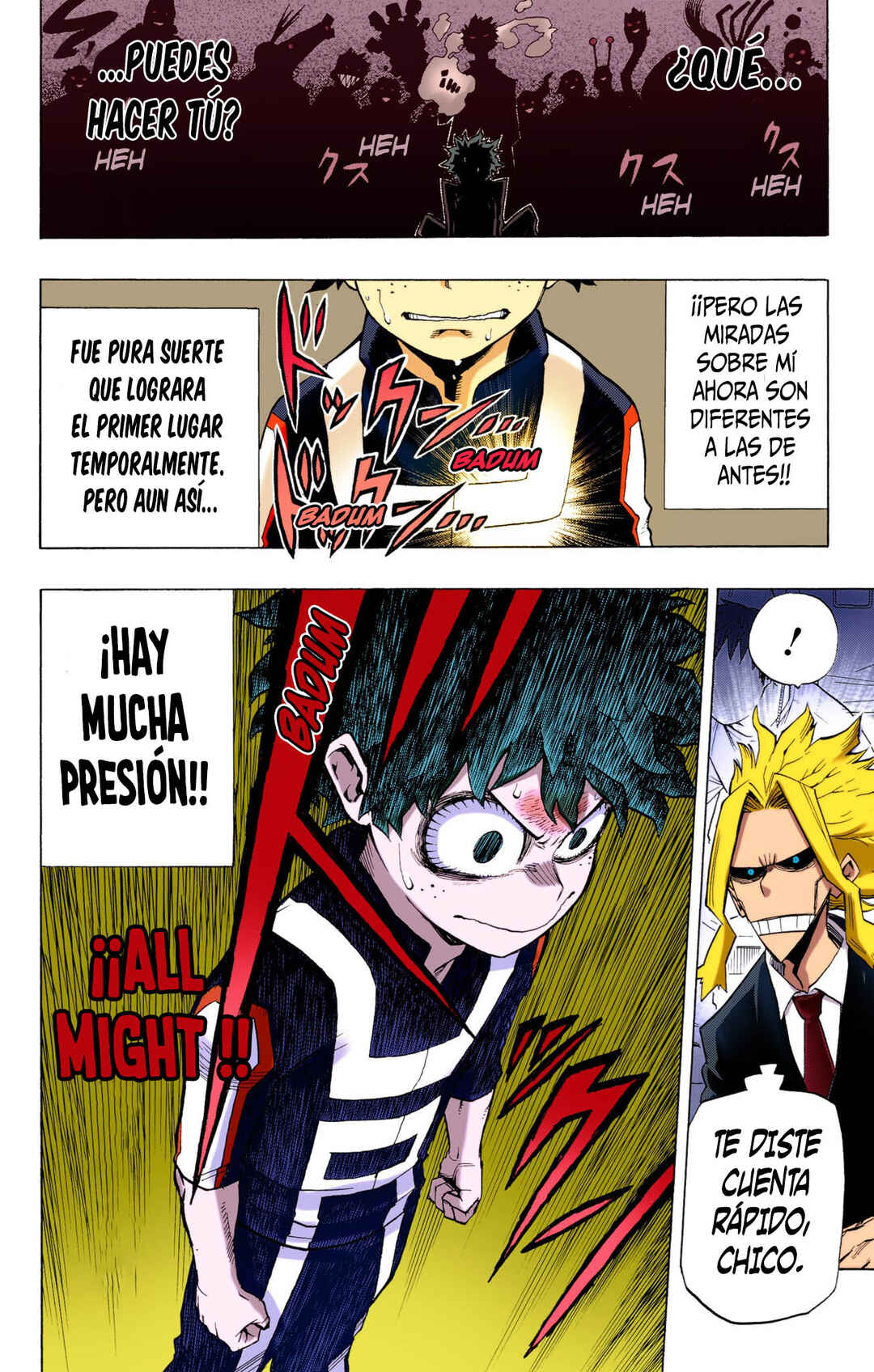 Boku no Hero Academia (Official Colored) Chapter 27 - Page 8