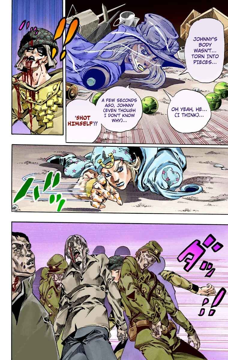 JoJo no Kimyou na Bouken: Part 7 - Steel Ball Run Color-ban Chapter 59 - Page 12