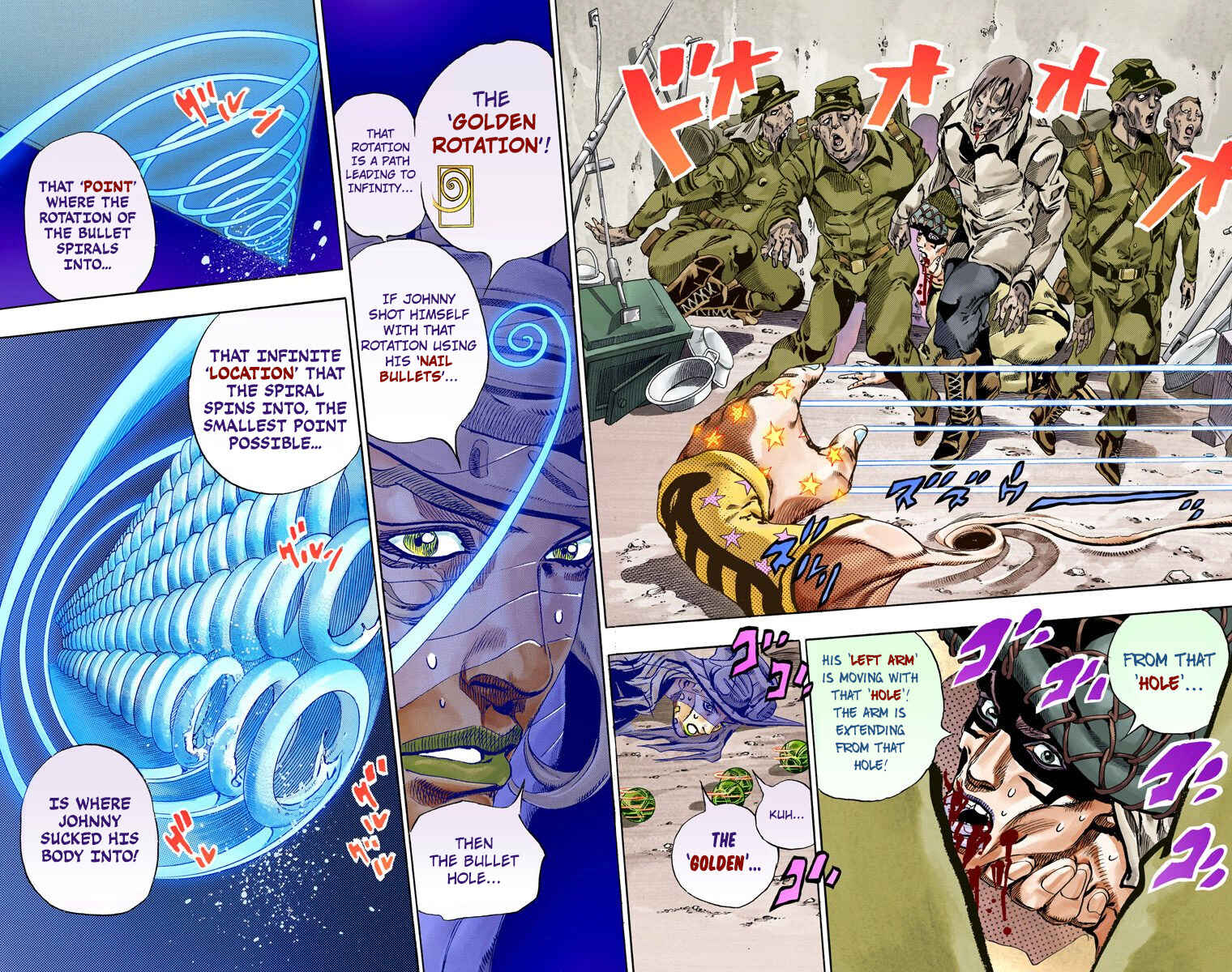 JoJo no Kimyou na Bouken: Part 7 - Steel Ball Run Color-ban Chapter 59 - Page 14