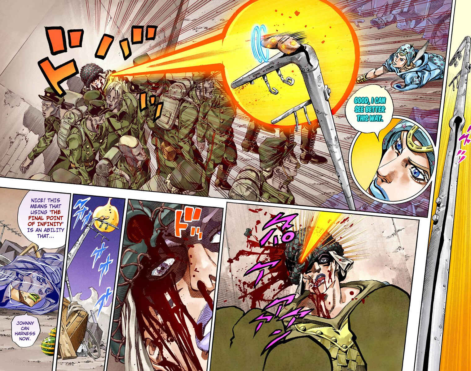 JoJo no Kimyou na Bouken: Part 7 - Steel Ball Run Color-ban Chapter 59 - Page 19