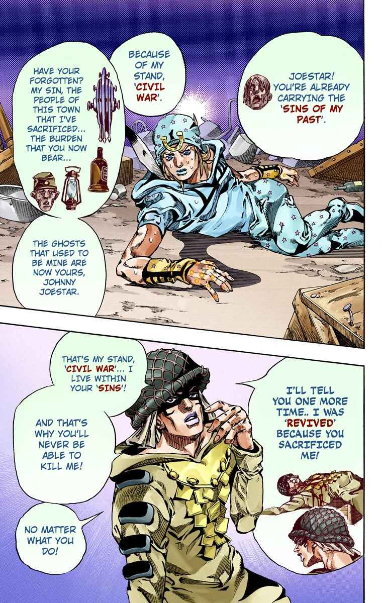 JoJo no Kimyou na Bouken: Part 7 - Steel Ball Run Color-ban Chapter 59 - Page 23