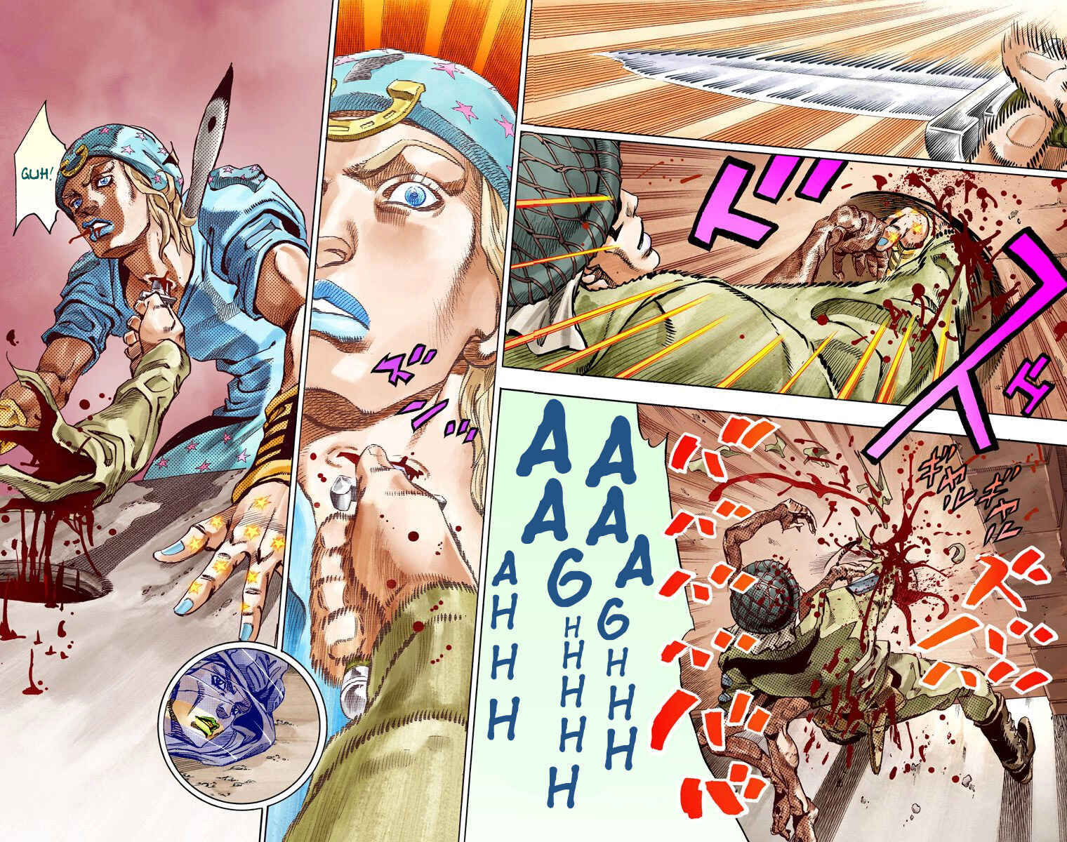 JoJo no Kimyou na Bouken: Part 7 - Steel Ball Run Color-ban Chapter 59 - Page 39