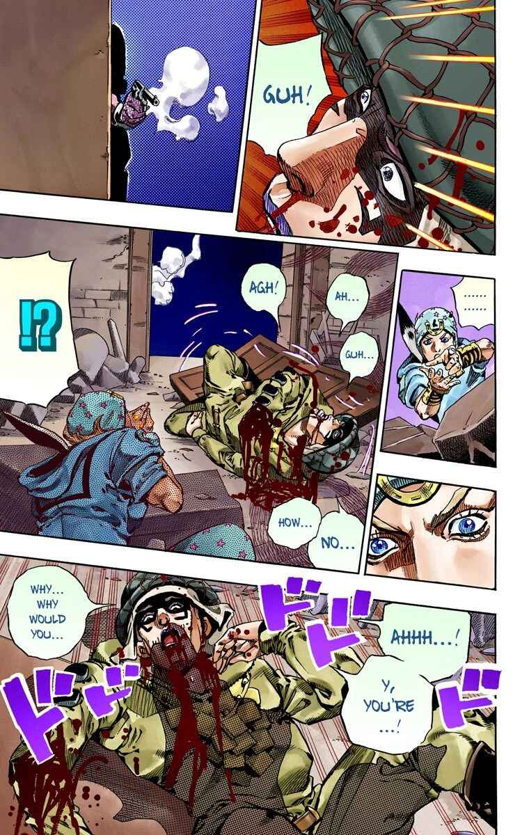 JoJo no Kimyou na Bouken: Part 7 - Steel Ball Run Color-ban Chapter 59 - Page 47