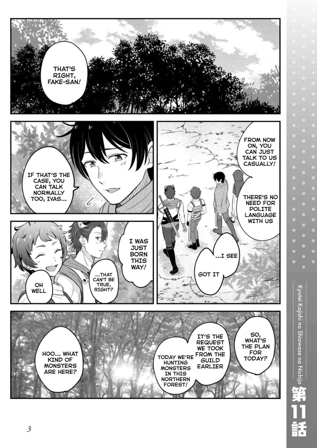Kyuutei Kajishi no Shiawase na Nichijou ~Black na Shokuba wo Tsuihou Saretaga, Ringoku de Koushaku Reijou ni Dekiaisarenagara White na Seikatsu Okurimasu~ Chapter 11 - Page 5