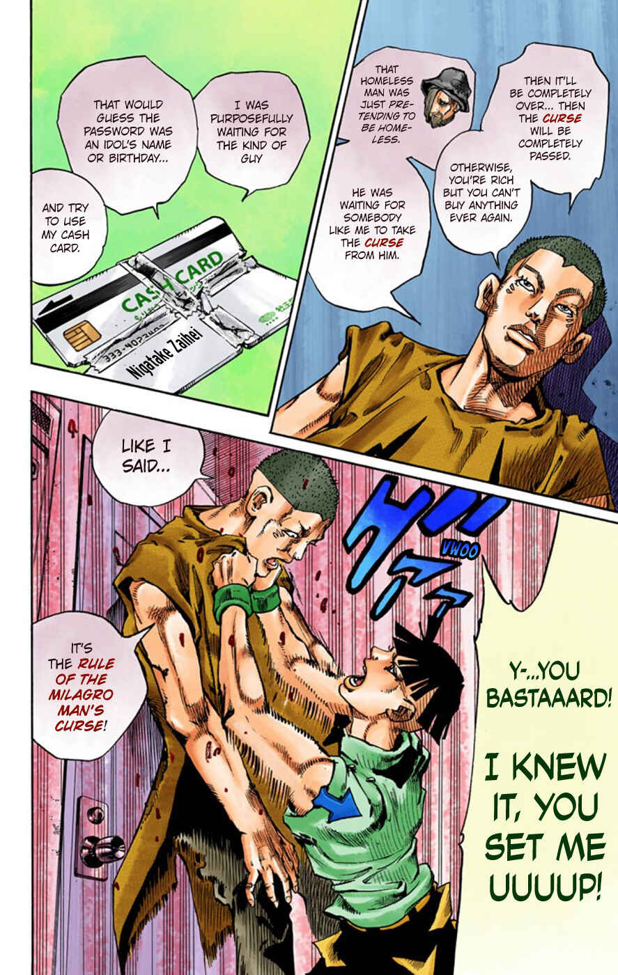 JoJo no Kimyou na Bouken: Part 8 - JoJolion Color-ban Chapter 57 - Page 35
