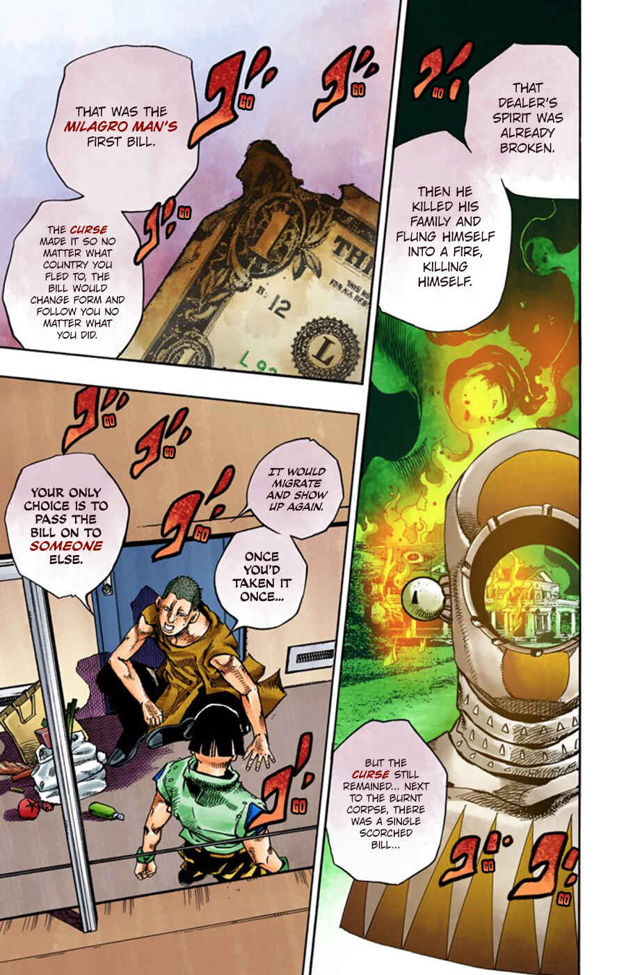 JoJo no Kimyou na Bouken: Part 8 - JoJolion Color-ban Chapter 57 - Page 38