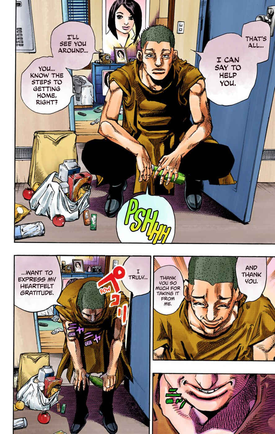 JoJo no Kimyou na Bouken: Part 8 - JoJolion Color-ban Chapter 57 - Page 41