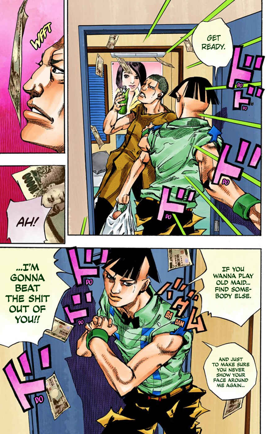 JoJo no Kimyou na Bouken: Part 8 - JoJolion Color-ban Chapter 57 - Page 44