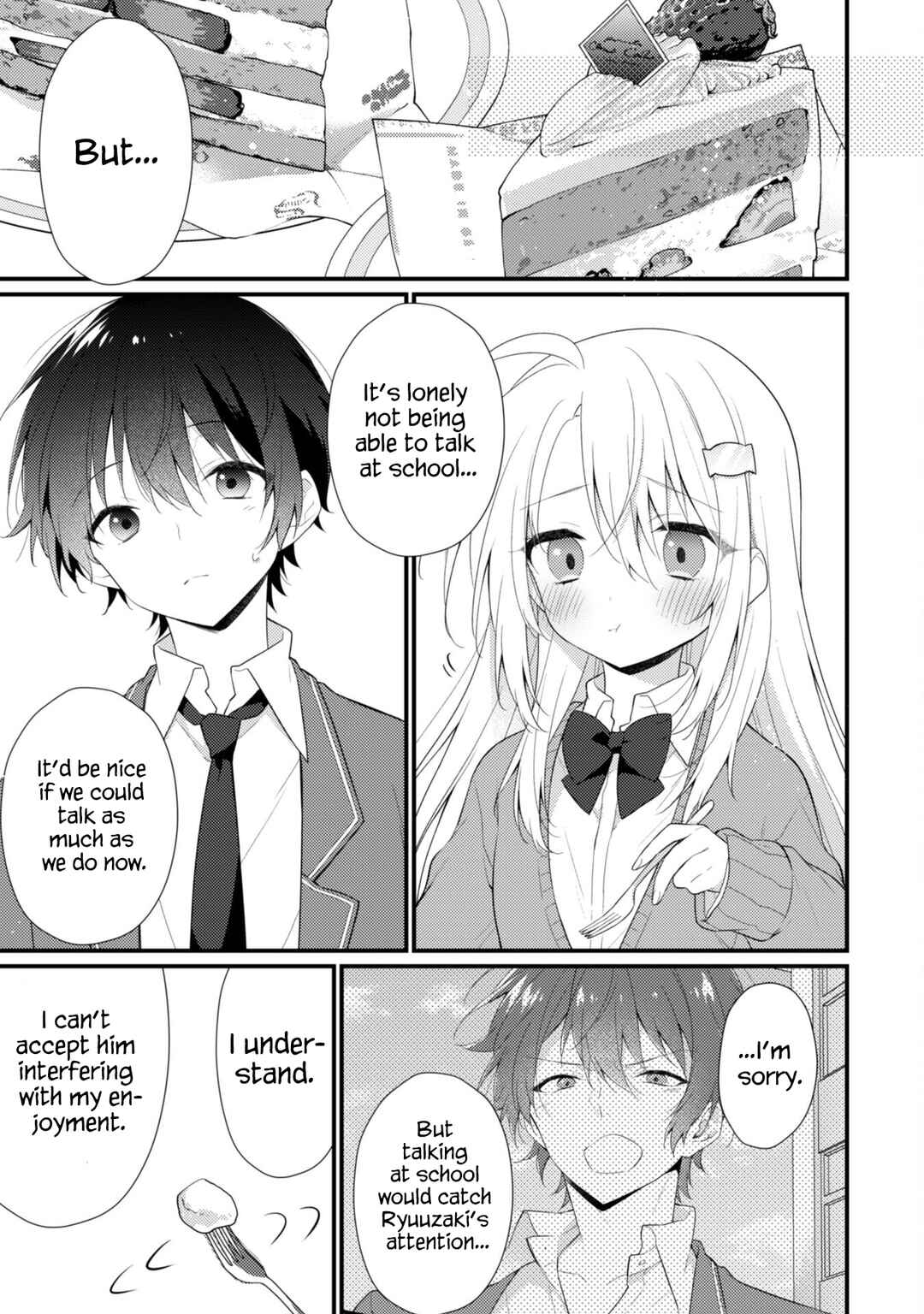 Shimotsuki-san wa Mobu ga Suki: Hitomishiri na Kanojo wa Ore ni Dake Dere Amai Chapter 7 - Page 8