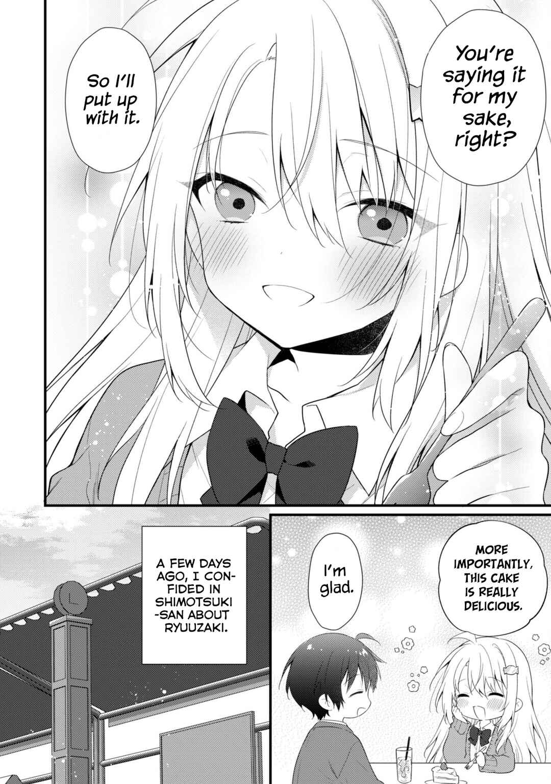 Shimotsuki-san wa Mobu ga Suki: Hitomishiri na Kanojo wa Ore ni Dake Dere Amai Chapter 7 - Page 9