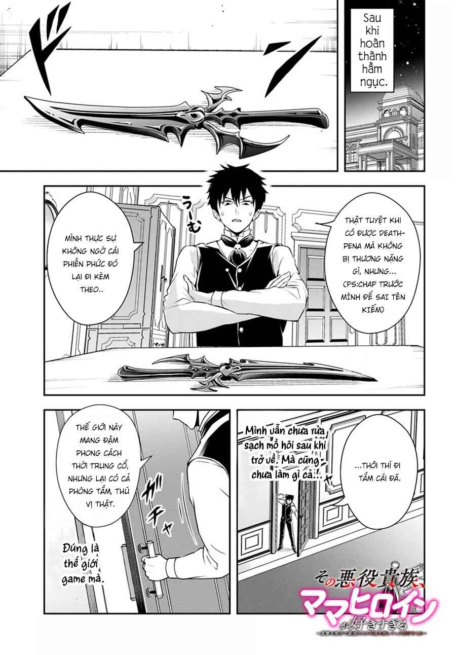 Sono Akuyaku Kizoku, Mama Heroine ga Sukisugiru ~Shinshi na Doryoku de Saikyou to Nari Fuguu na Oshi Character Tasukemakuru~ Chapter 4 - Page 2