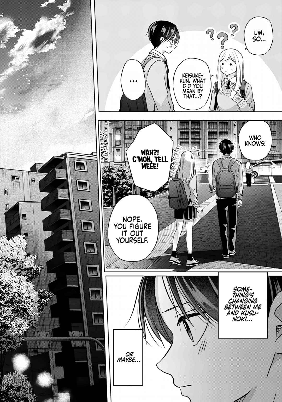 Kusunoki-san wa Koukou Debut ni Shippai Shite Iru Chapter 41.2 - Page 14