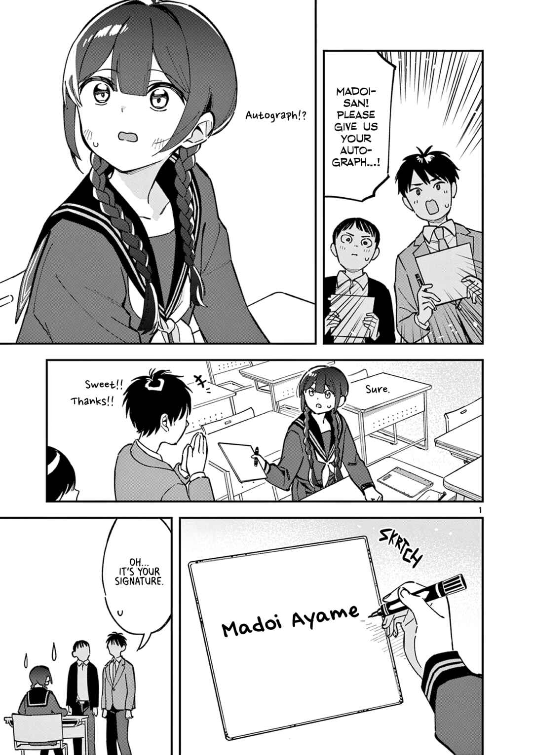 Houkago, Bokura wa Uchuu ni Madou Chapter 5 - Page 1