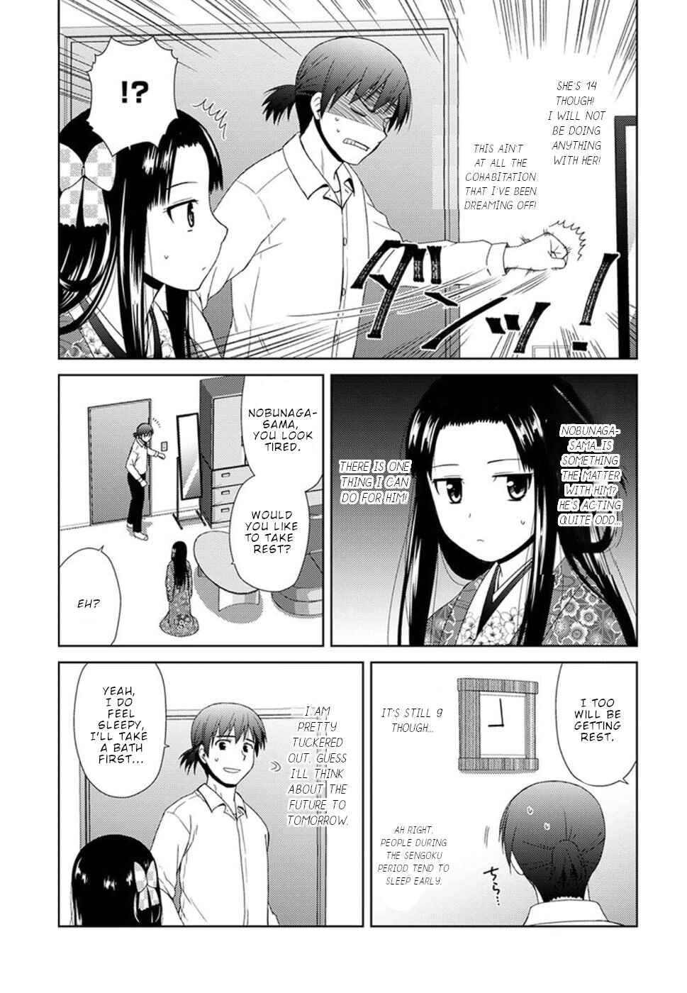 Nobunaga-sensei no Osanazuma Chapter 3 - Page 10