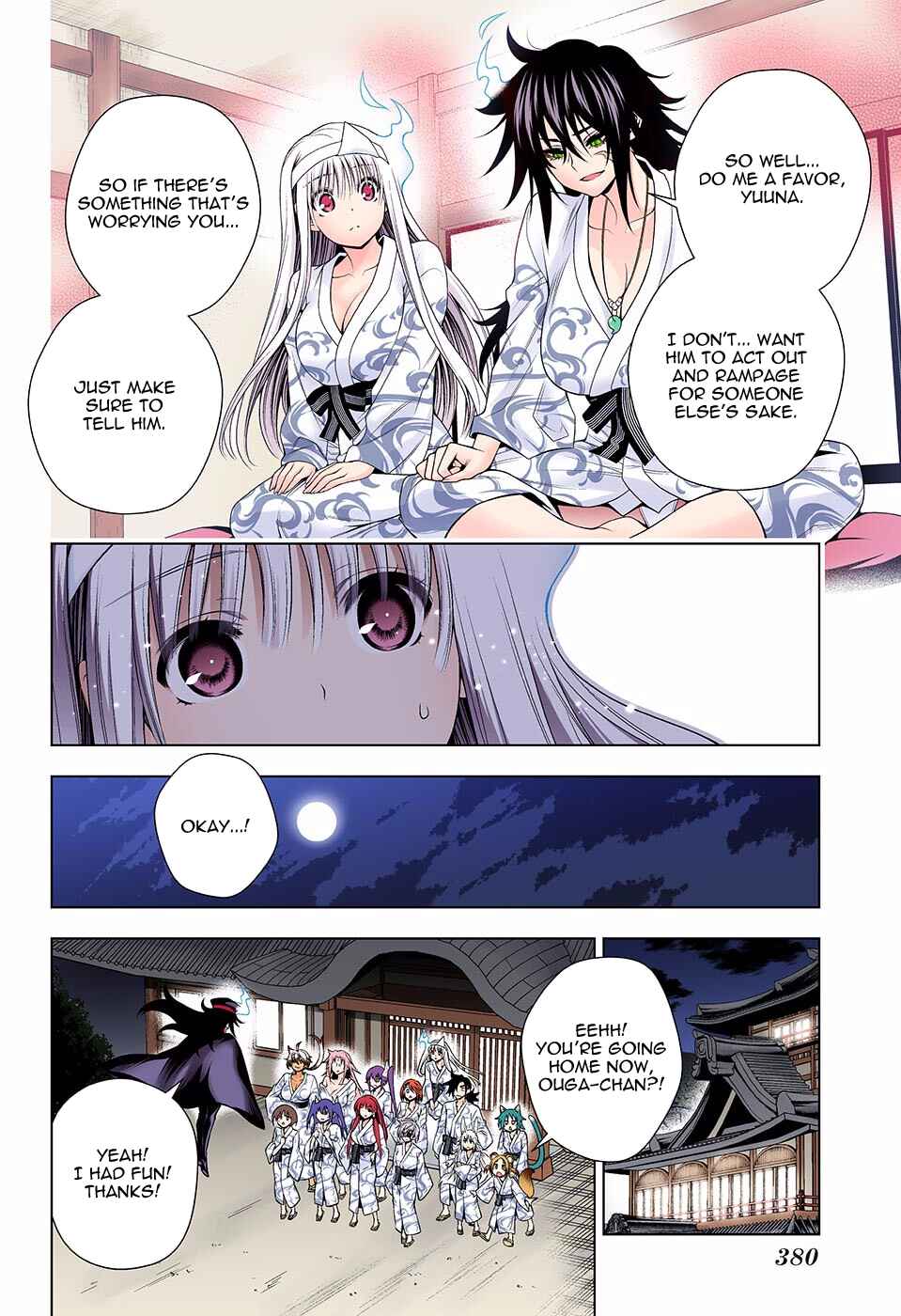 Yuragi-sou no Yuuna-san (Official Colored) Chapter 129 - Page 10