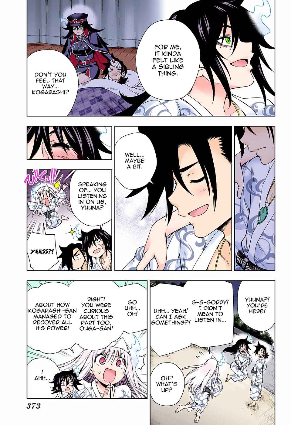 Yuragi-sou no Yuuna-san (Official Colored) Chapter 129 - Page 3