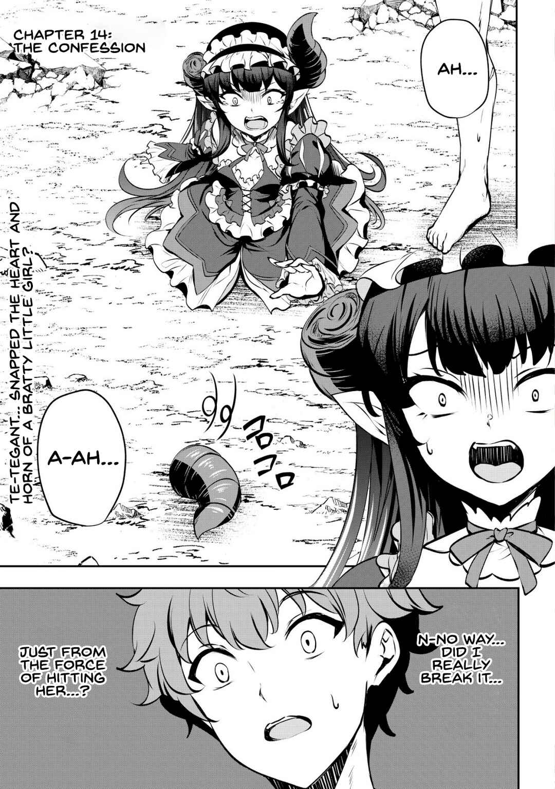 Dore dake Doryoku Shite mo Mannen Level 0 no Ore wa Tsuihou Sareta ~Shin no Teki to Yobareta Shounen wa, Shachiku Megami to Deatte Saikyou no Chikara wo Te ni Ireru~ Chapter 14 - Page 1