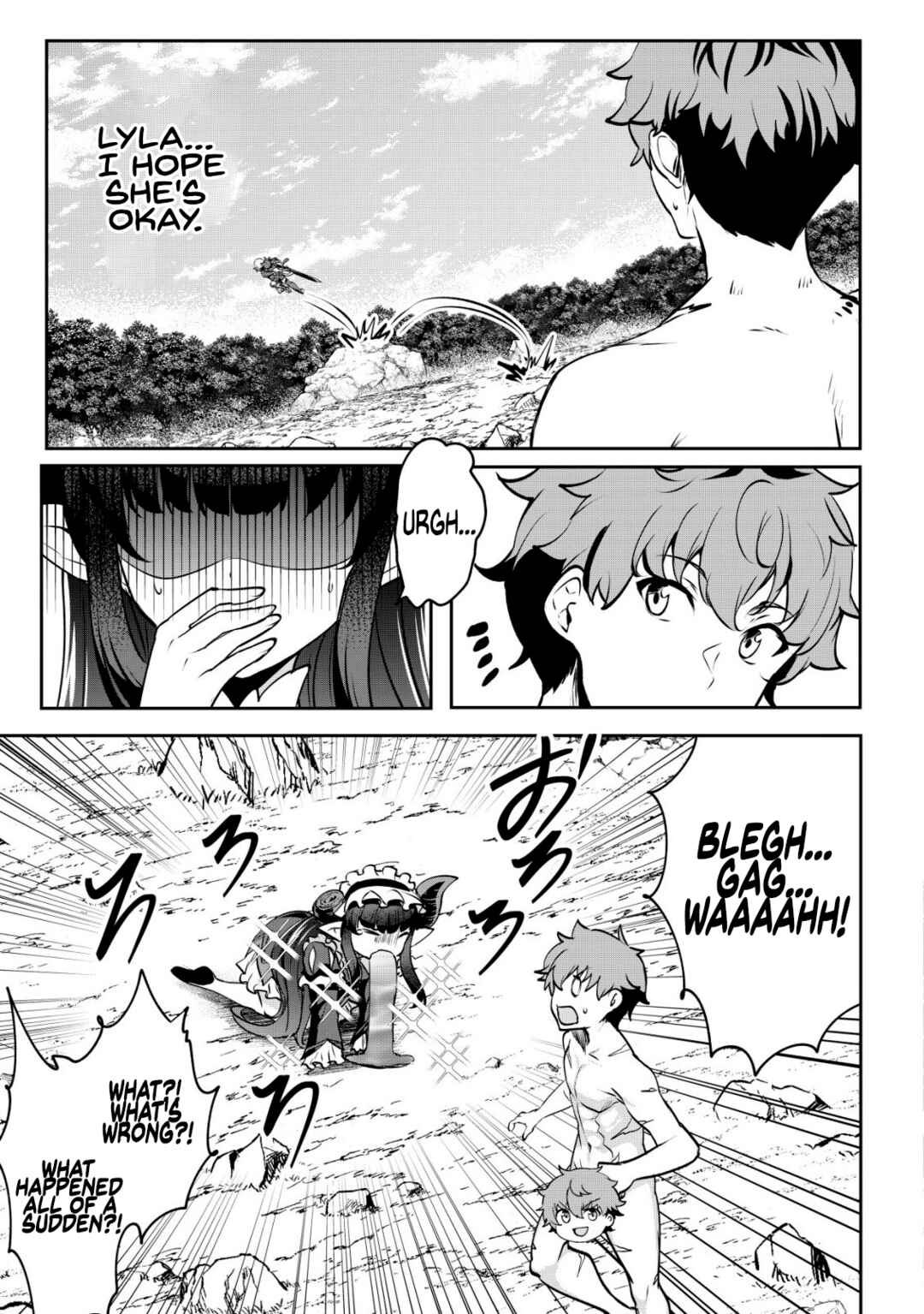 Dore dake Doryoku Shite mo Mannen Level 0 no Ore wa Tsuihou Sareta ~Shin no Teki to Yobareta Shounen wa, Shachiku Megami to Deatte Saikyou no Chikara wo Te ni Ireru~ Chapter 14 - Page 9