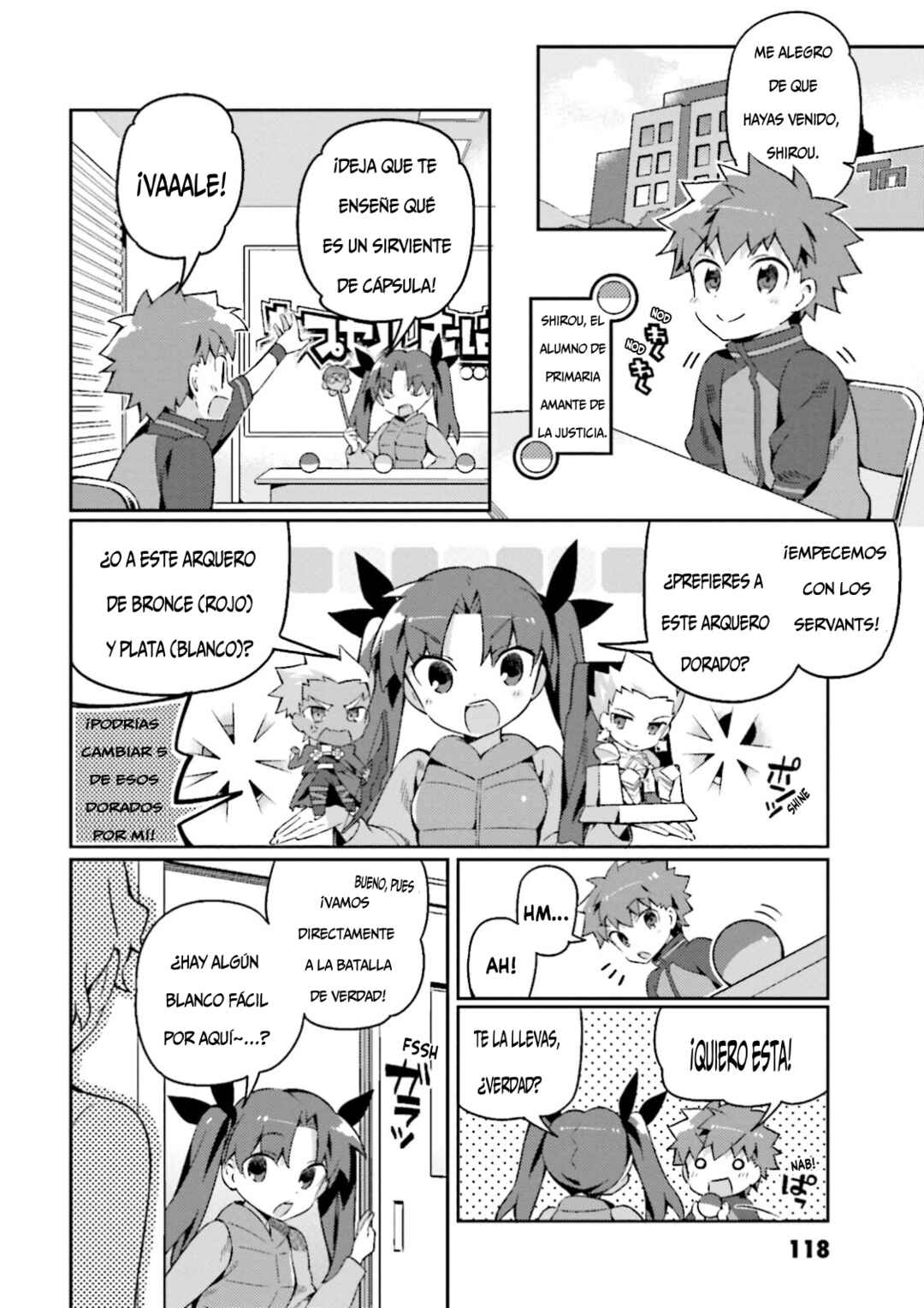 Type-Moon Gakuen - Chibi Chuki! Chapter 22.8 - Page 3