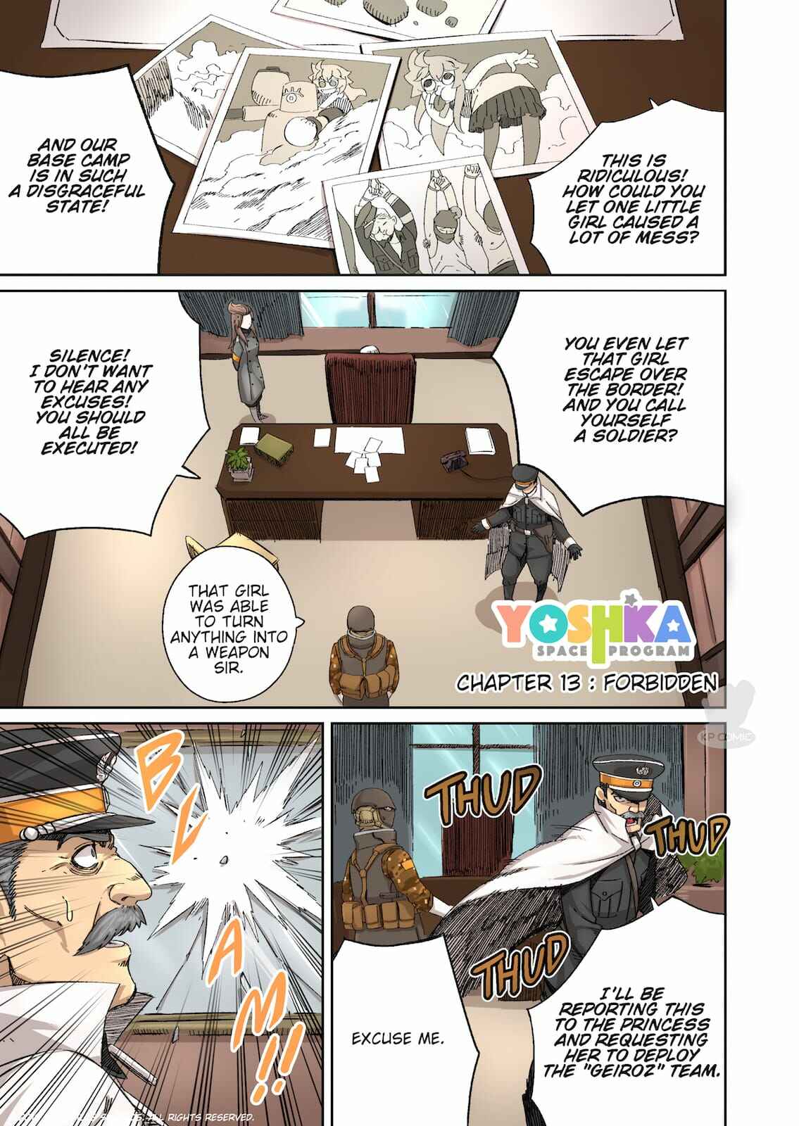 Yoshka Space Program Chapter 13 - Page 1