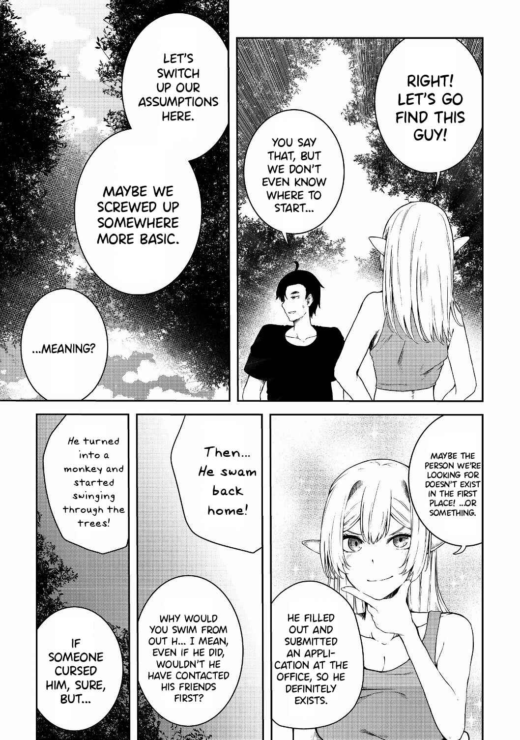 Mujintou de Elf to Kyoudou Seikatsu Chapter 11 - Page 10