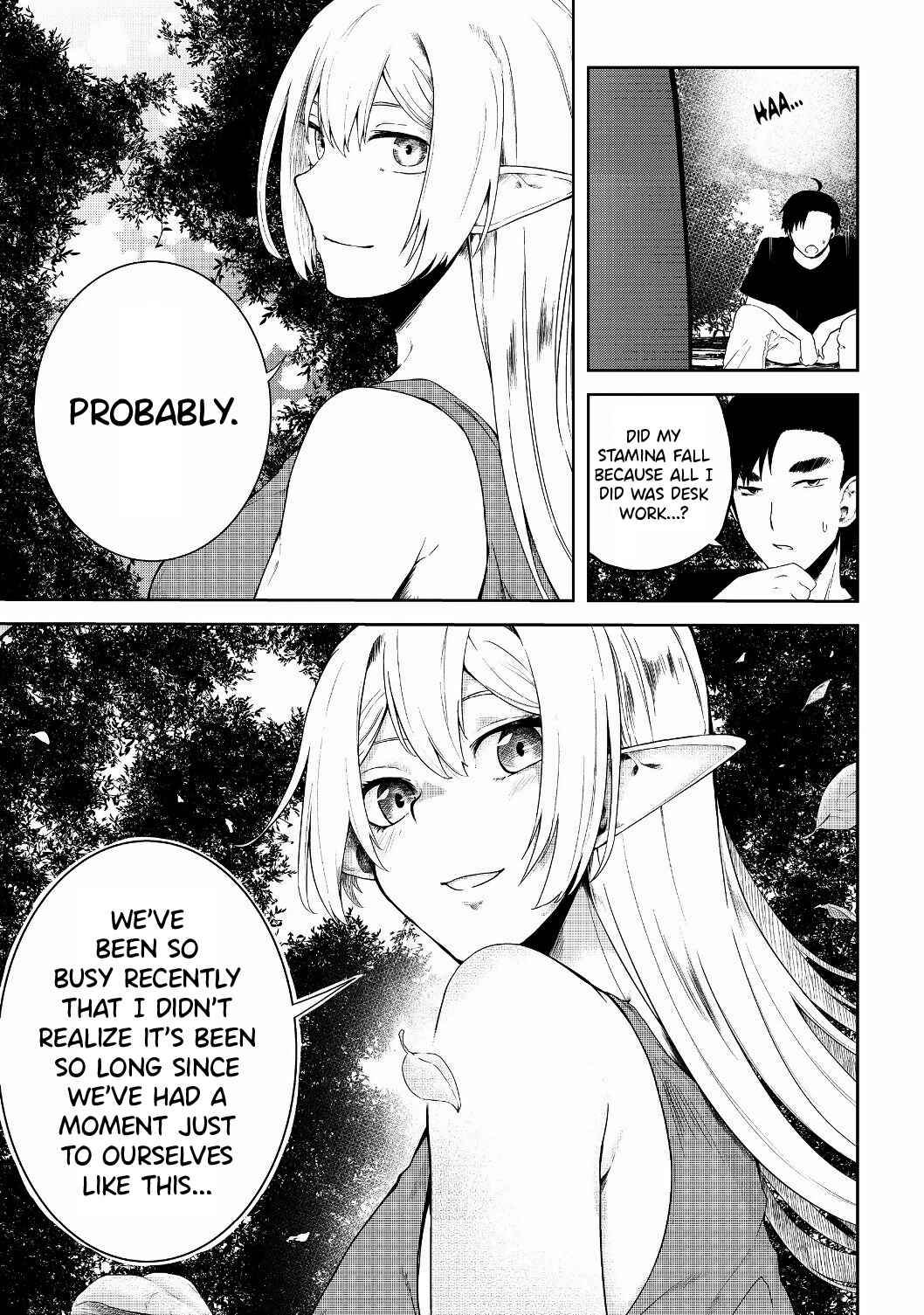 Mujintou de Elf to Kyoudou Seikatsu Chapter 11 - Page 4