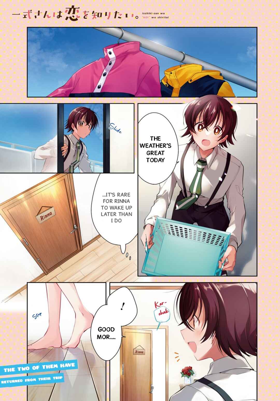 Isshiki-san wa Koi wo Shiritai. Chapter 21 - Page 2