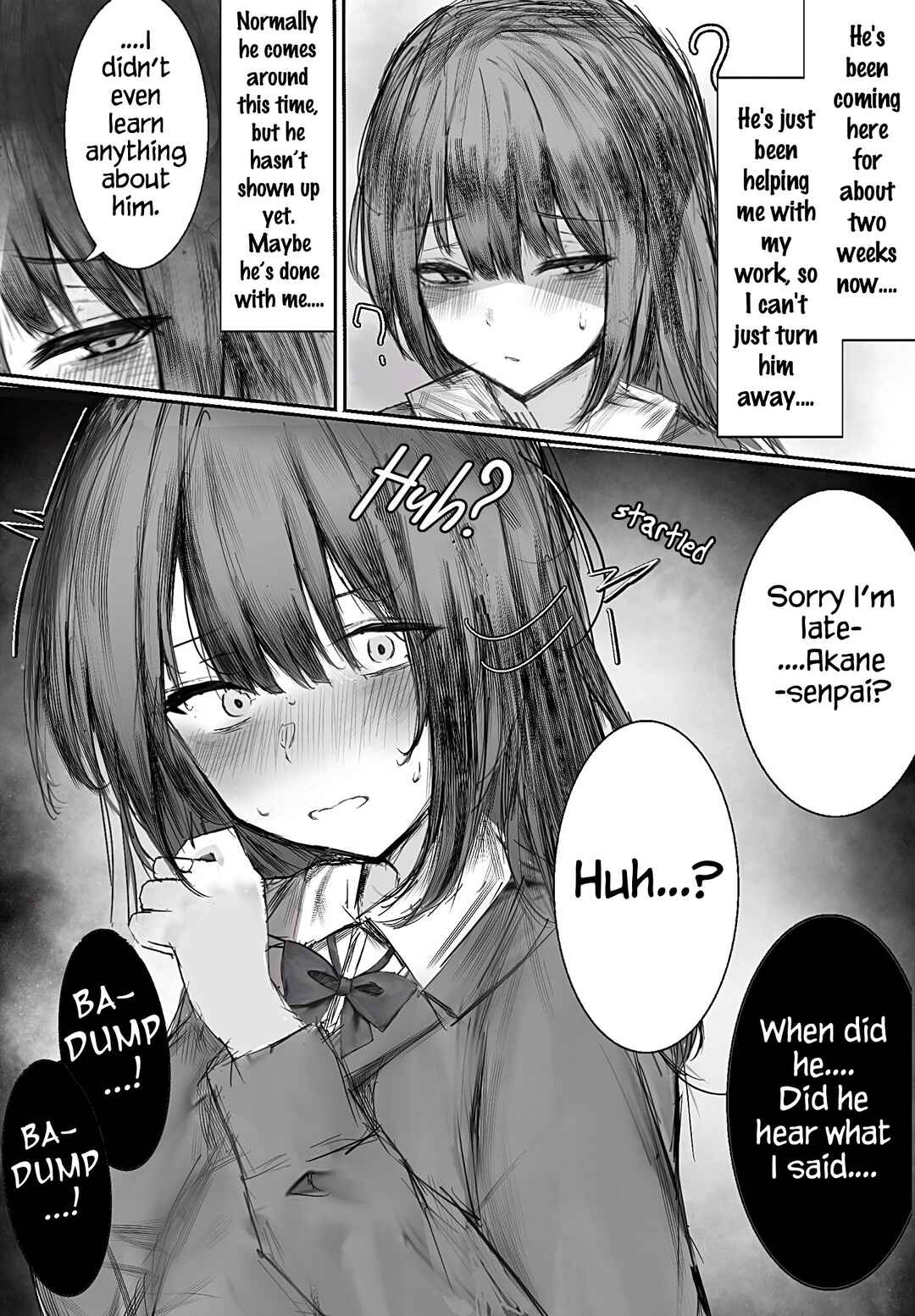 The "Perfect" Student Council President Was Throwing Up in The Classroom Chapter 8 - Page 1