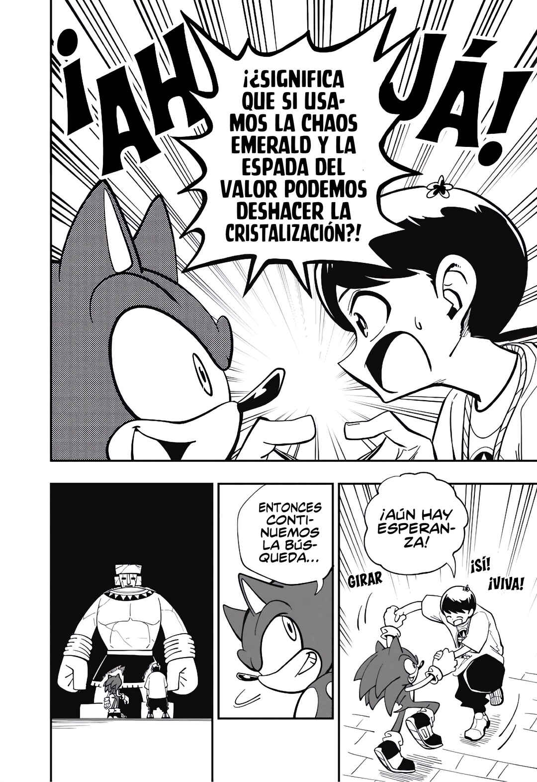 Sonic to Yuuki no Tsurugi Chapter 5 - Page 12
