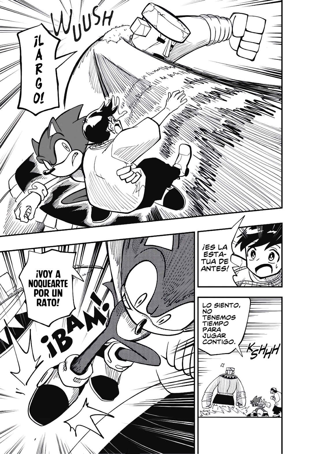 Sonic to Yuuki no Tsurugi Chapter 5 - Page 13