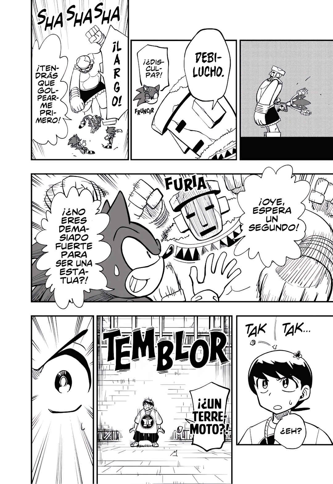Sonic to Yuuki no Tsurugi Chapter 5 - Page 14