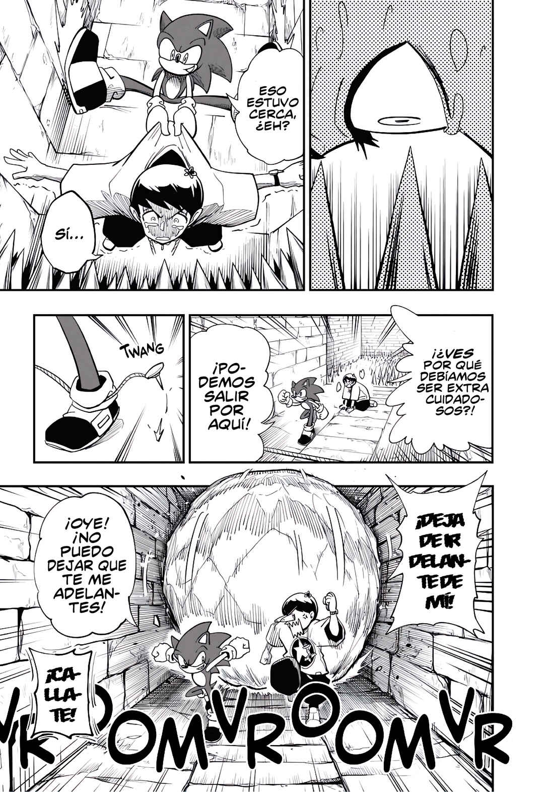 Sonic to Yuuki no Tsurugi Chapter 5 - Page 5